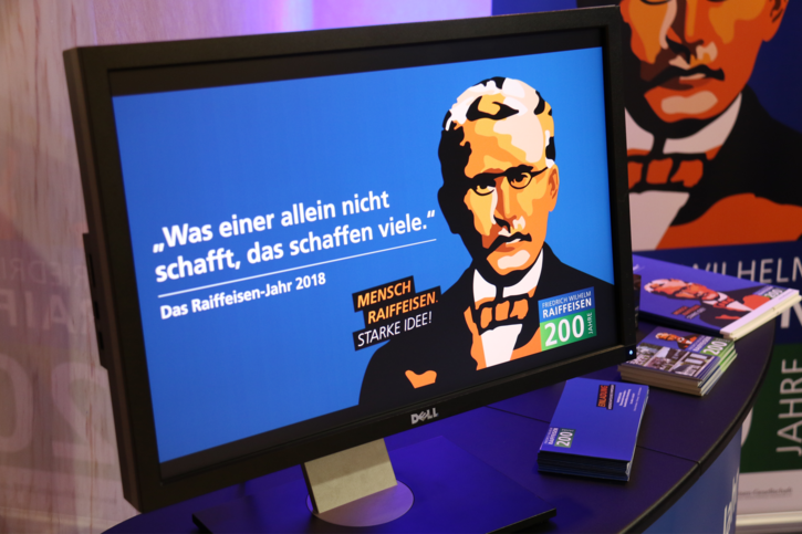 Jubiläumskampagne für Raiffeisen KOMPAKTMEDIEN