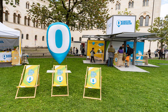 Bild vom Kampagnenstart in München.